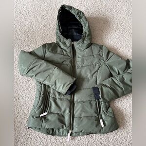 Obermeyer Olive Green Ski Jacket